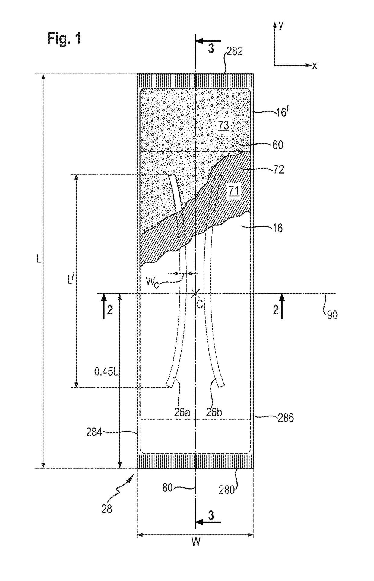 Absorbent cores having channel-forming areas and C-wrap seals