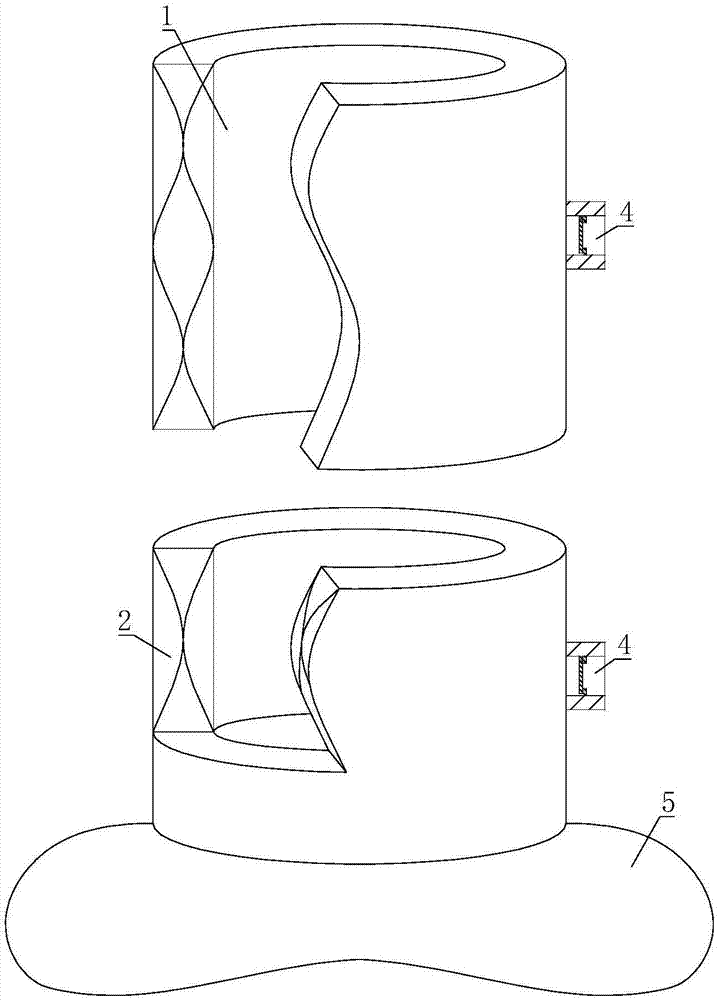 Artificial respiration device capable of effectively avoiding cross infection