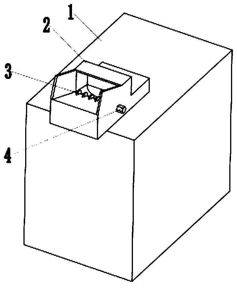 Waste battery saggar grinding device