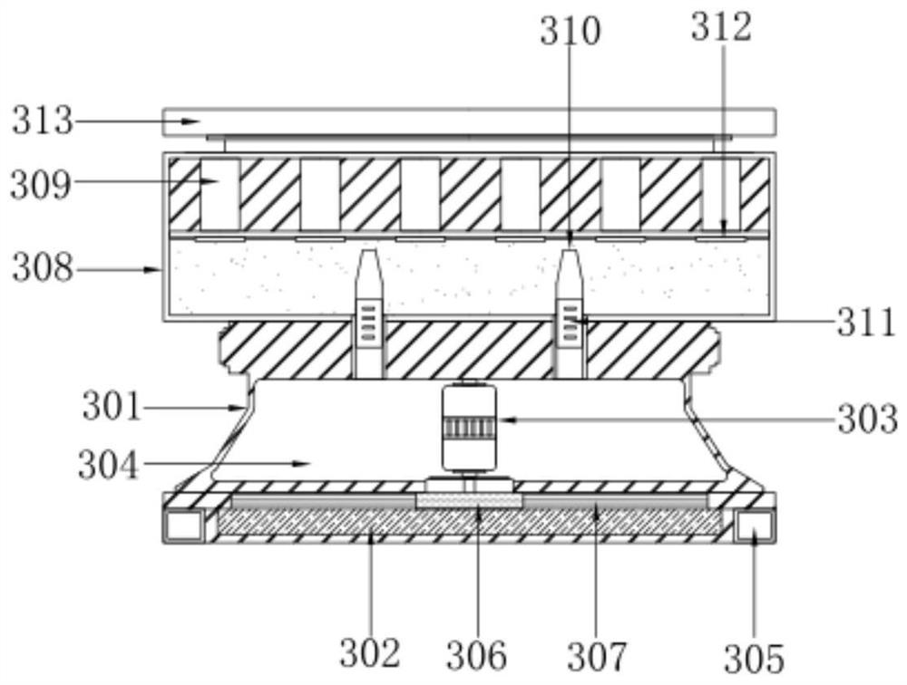 Uneven pavement pretreatment device for highway widening construction