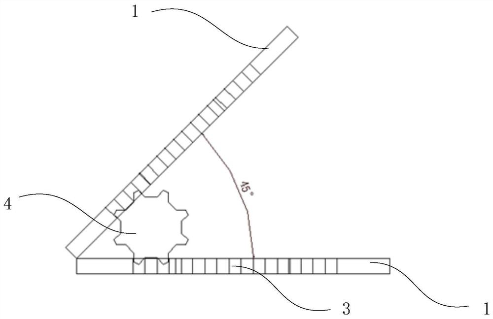 An adjustable angle anchor cable backing plate