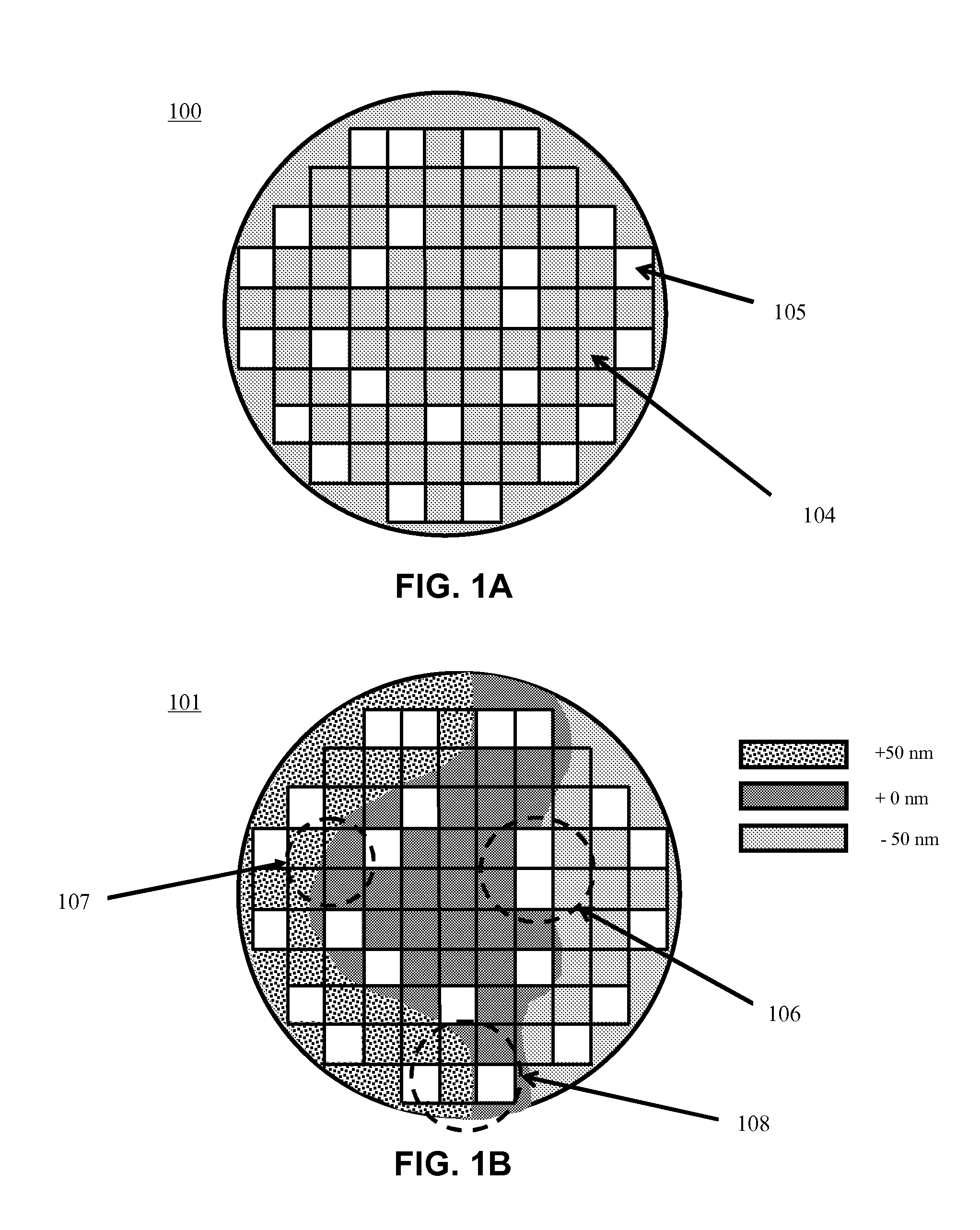 Method and device for using substrate geometry to determine optimum substrate analysis sampling