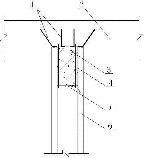 Construction method for connecting concrete thin-wall pipe pile by wooden supporting plate