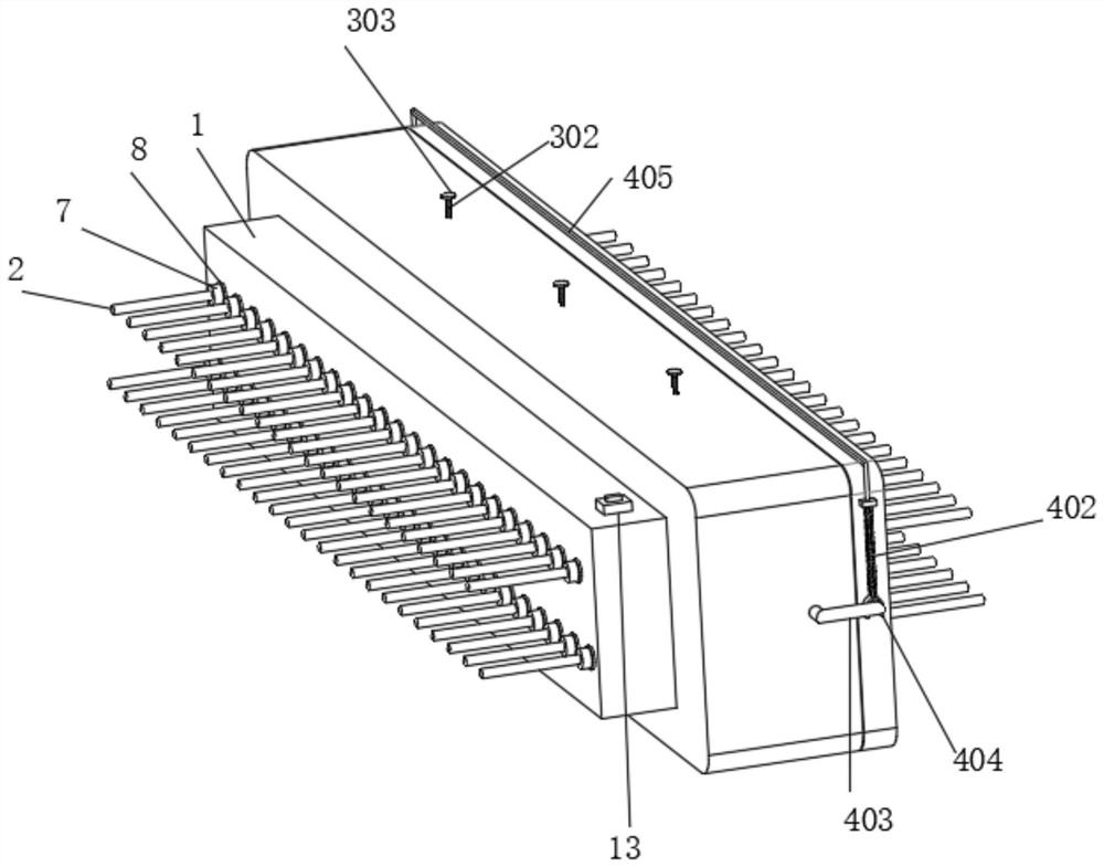 An ultra-micro rectangular electrical connector and its production process