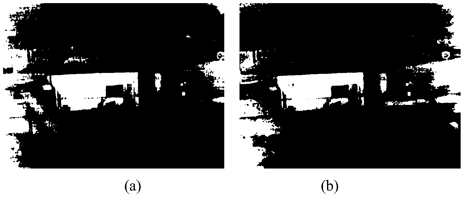 Self-adaptation polarline correcting method based on infrared binocular camera