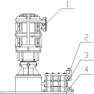 Energy-saving type reciprocating high-pressure plunger pump