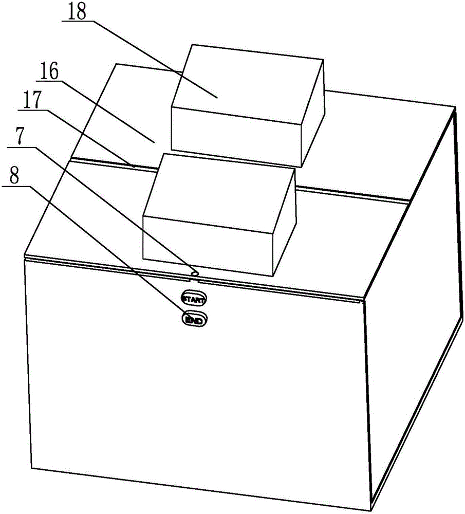 Military chess judging device and method based on machine vision