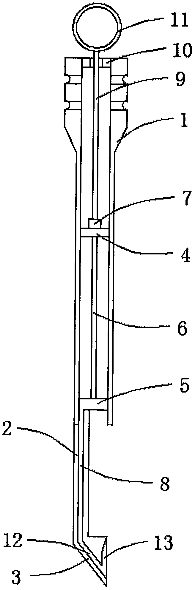 Pet tumor inspection sampling device