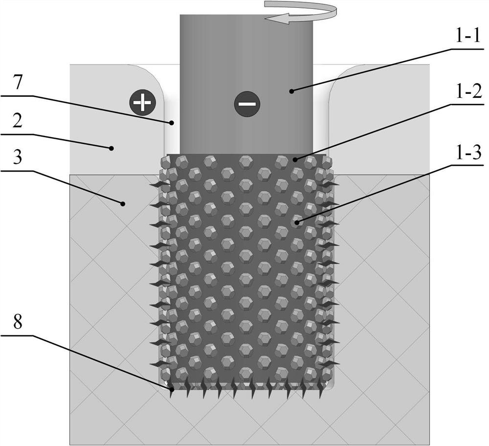 Electrochemical discharge energizing micro-grinding method for silicon-based material micro part