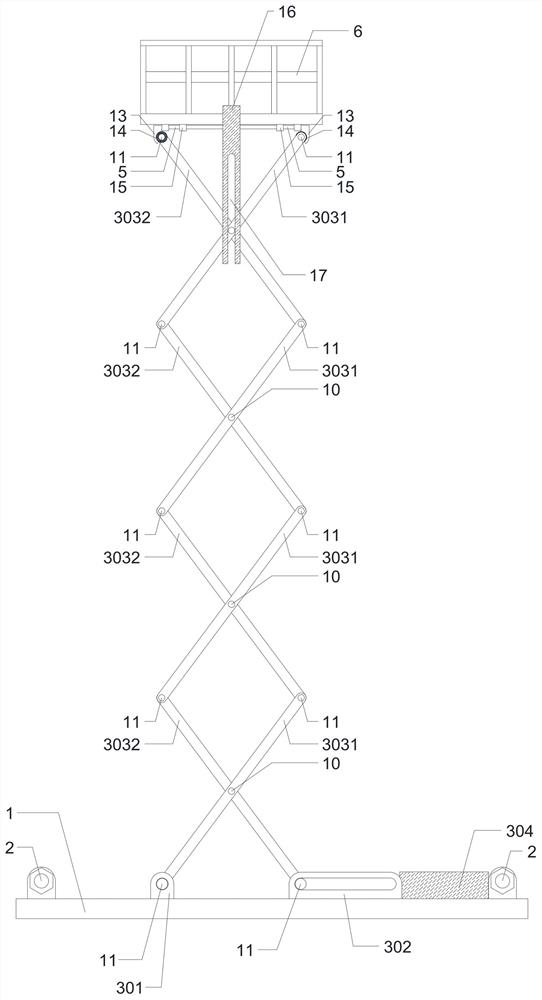 Installation auxiliary mechanism with wide applicability for electrical engineering construction