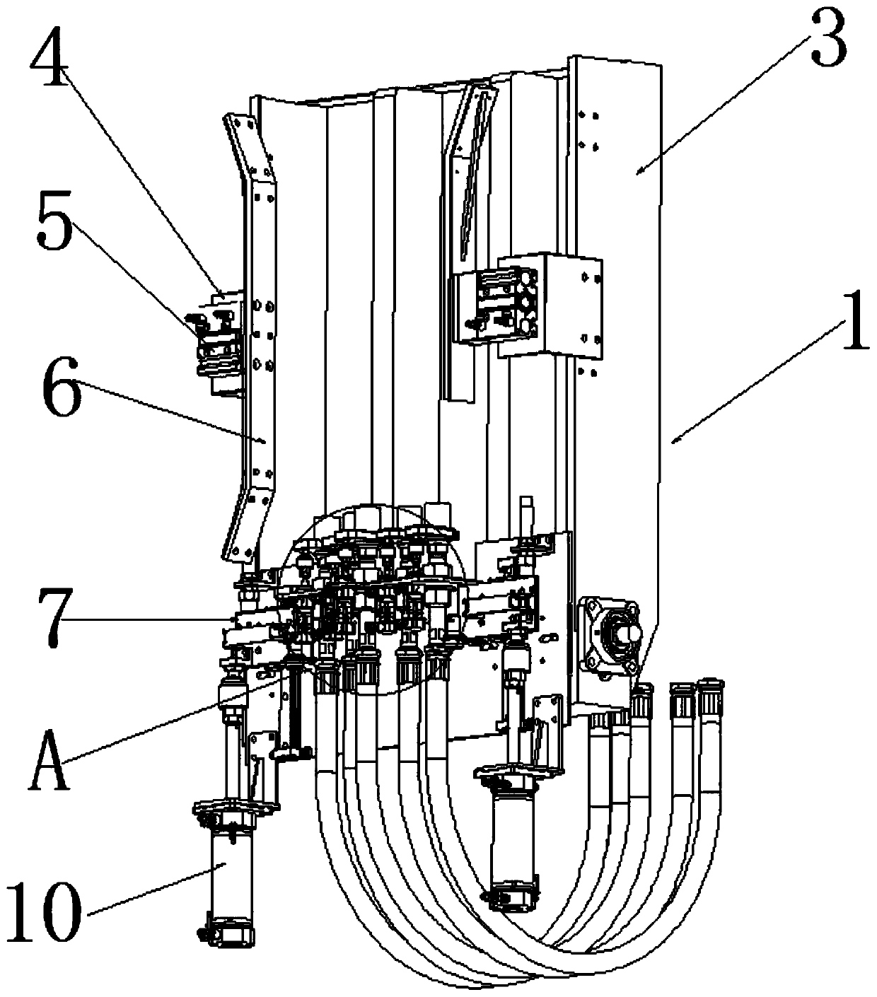 Simple fuel consumption test device for passenger car and working method thereof