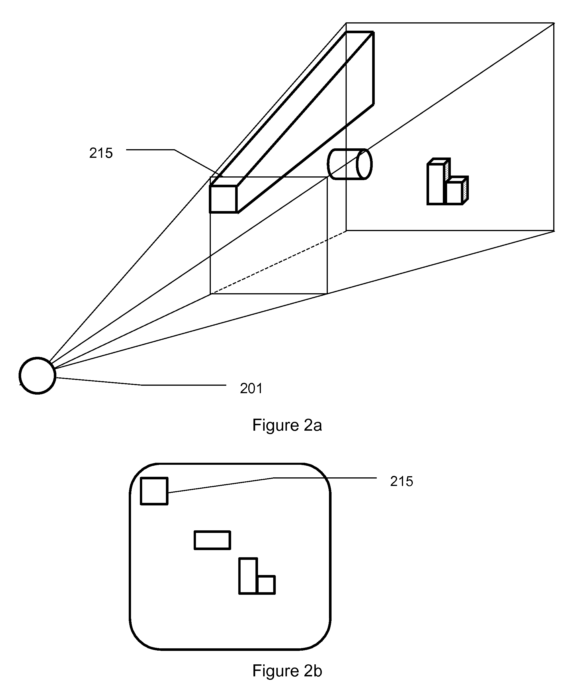 Human-Computer Interface Including Efficient Three-Dimensional Controls
