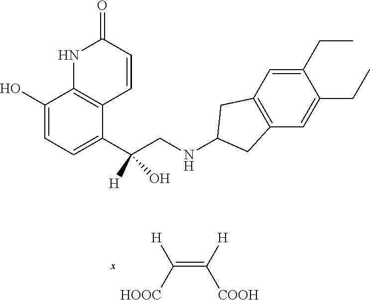 Nebulization composition comprising tiotropium and indacaterol