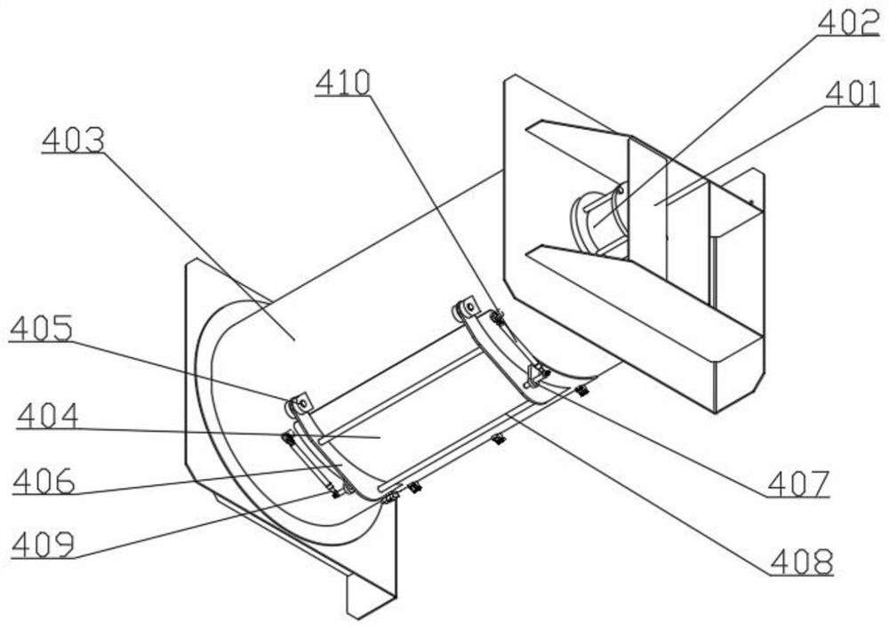 Efficient and automatic frozen beef and mutton unfreezing device