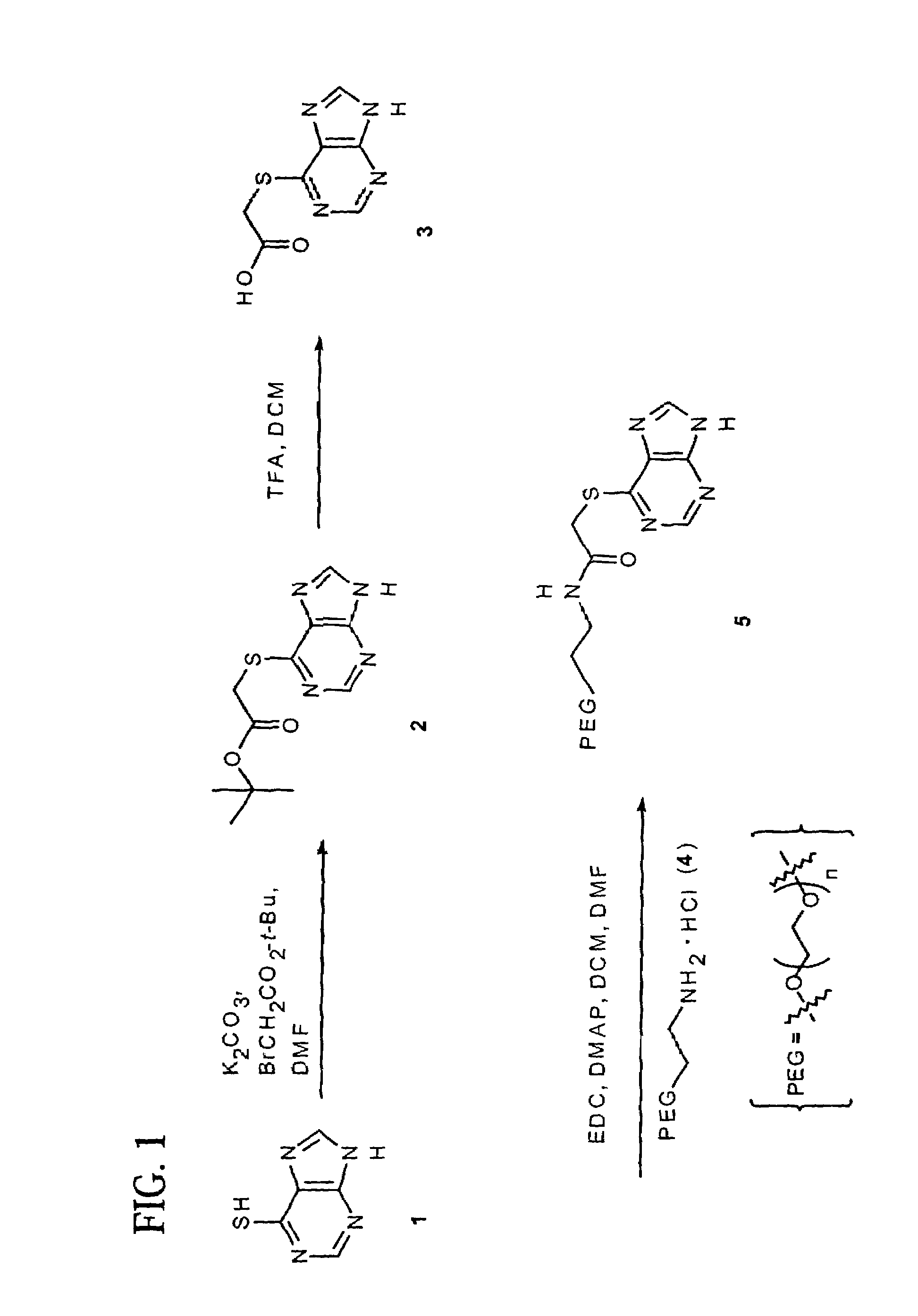 Polymeric thiol-linked prodrugs