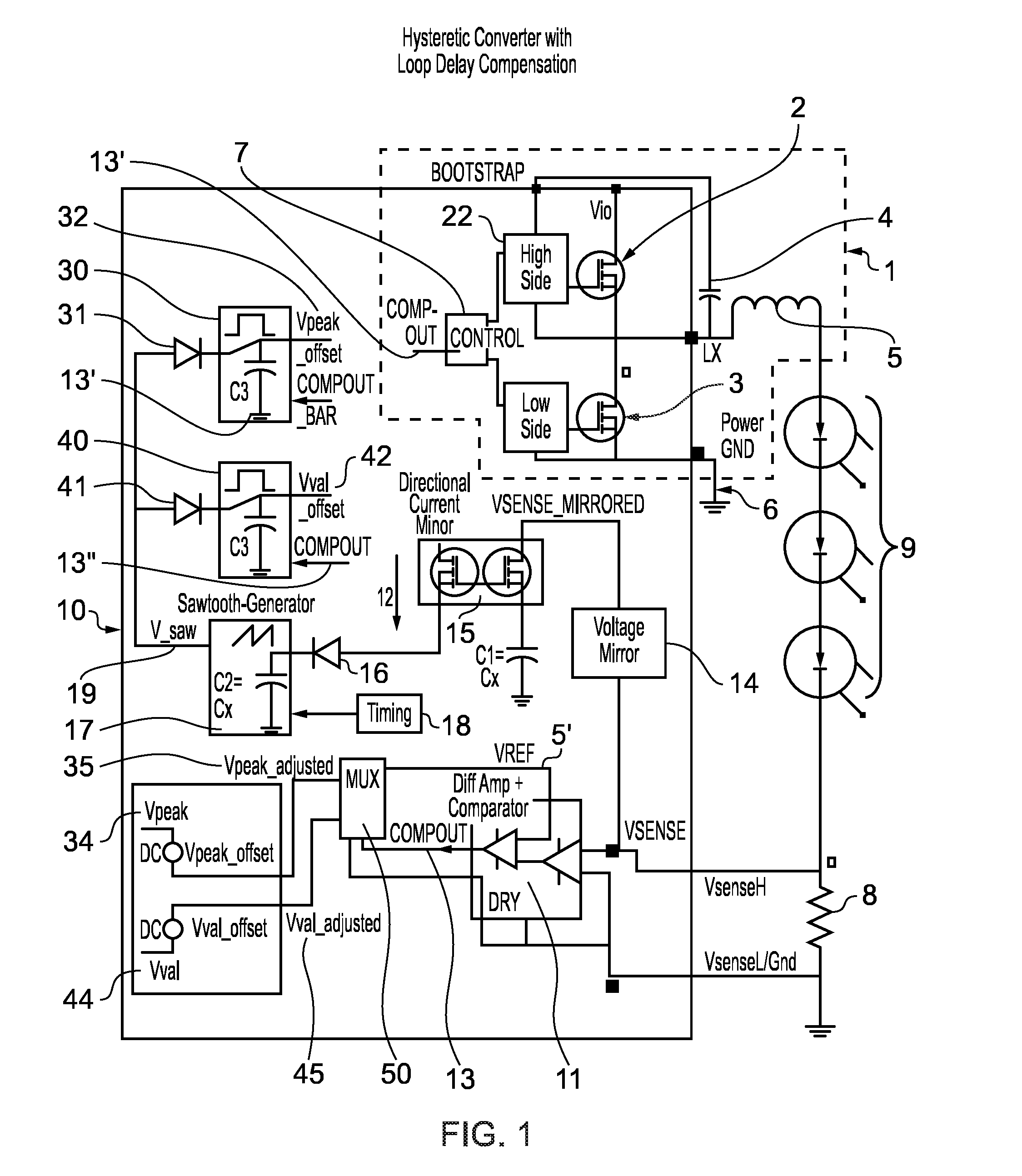 Delay compensation for a dc-dc converter