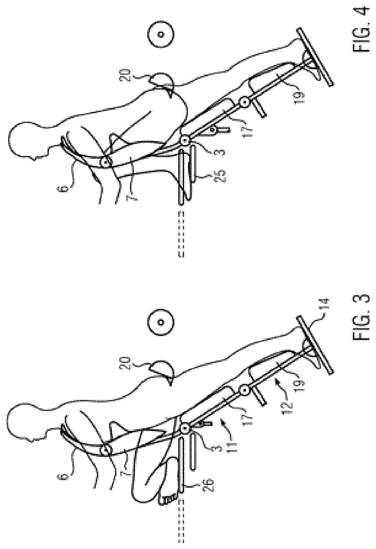 Chair, pressing device
