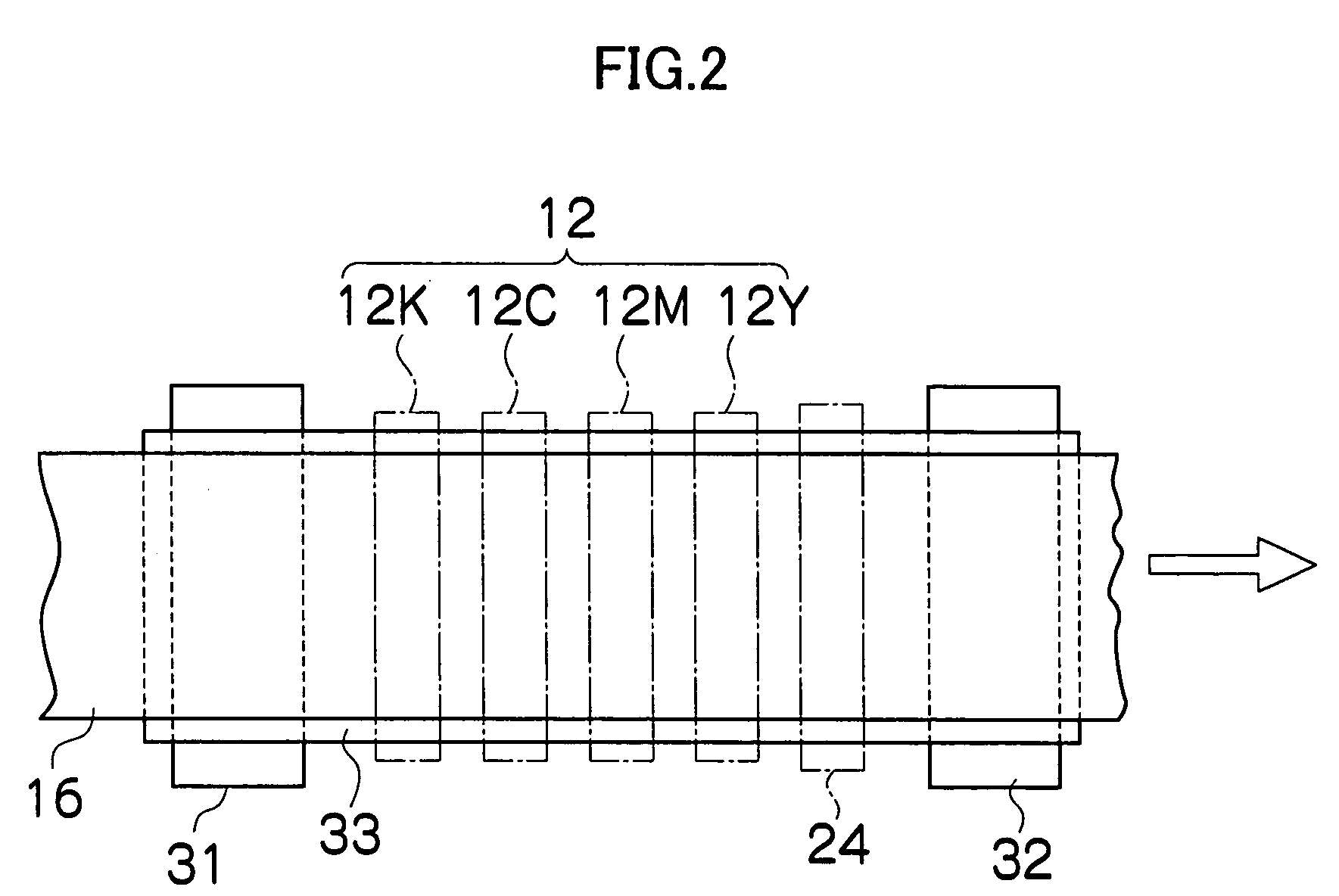 Image recording apparatus and method for determining defective image-recording elements