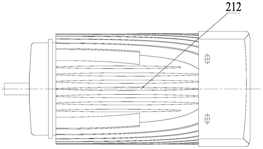 Motor shell and motor