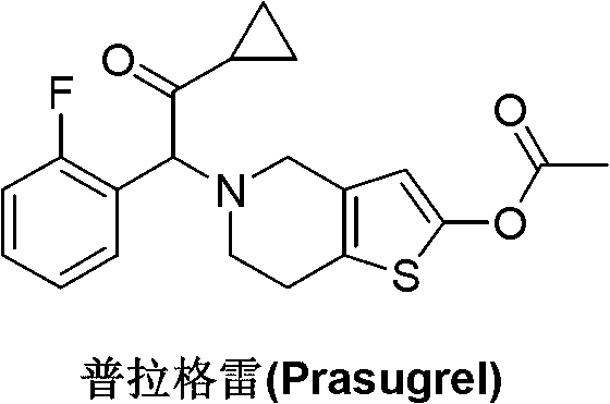 Preparation method of intermediate 1-cyclopropyl-2-(2-fluorophenyl)-2-hydroxyacetophenone of Prasugrel