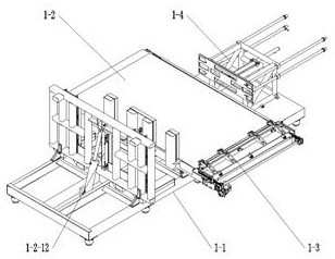 Board pulling mechanism of board discharging machine for light wallboards