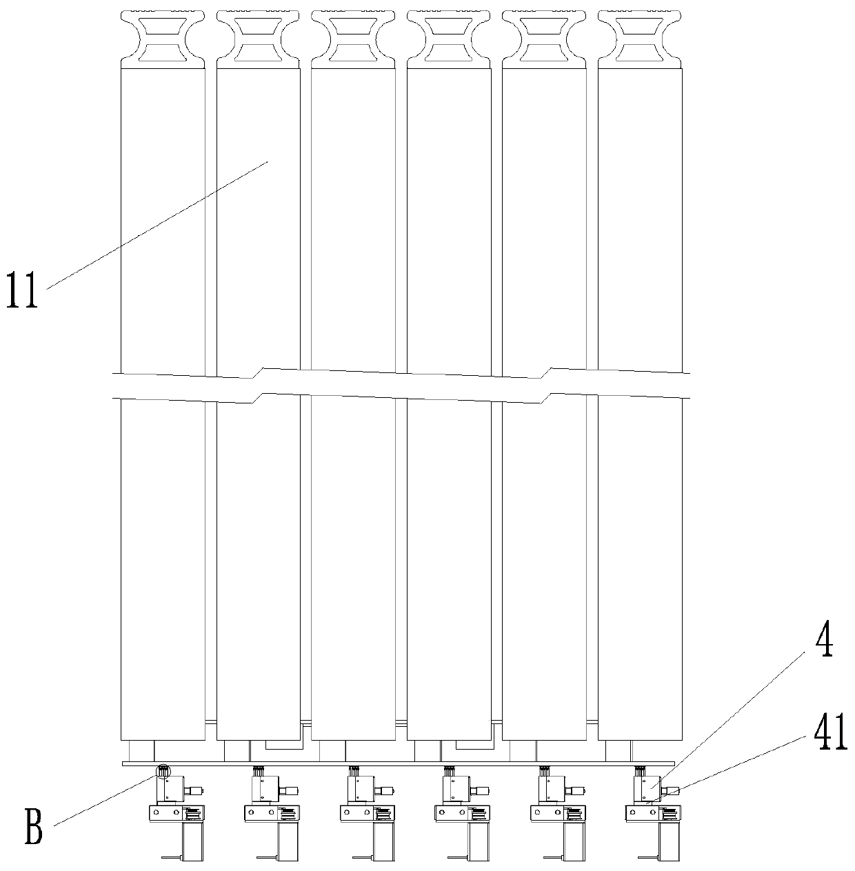 A nearline disk array library with touchpoints