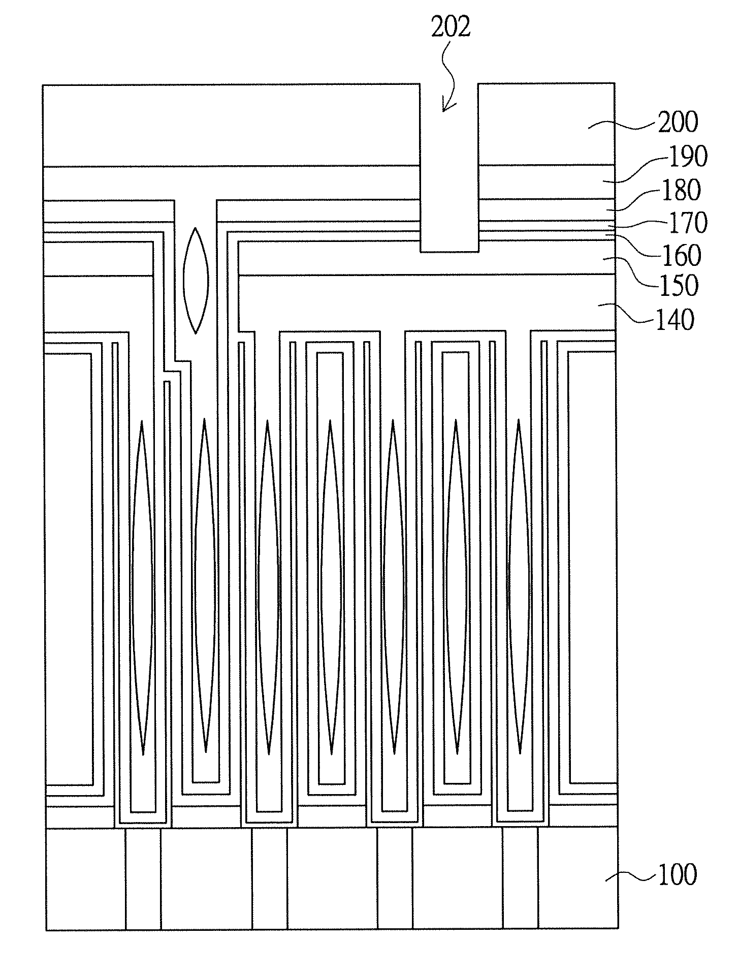 Method for manufacturing high-strength structural stacked capacitor