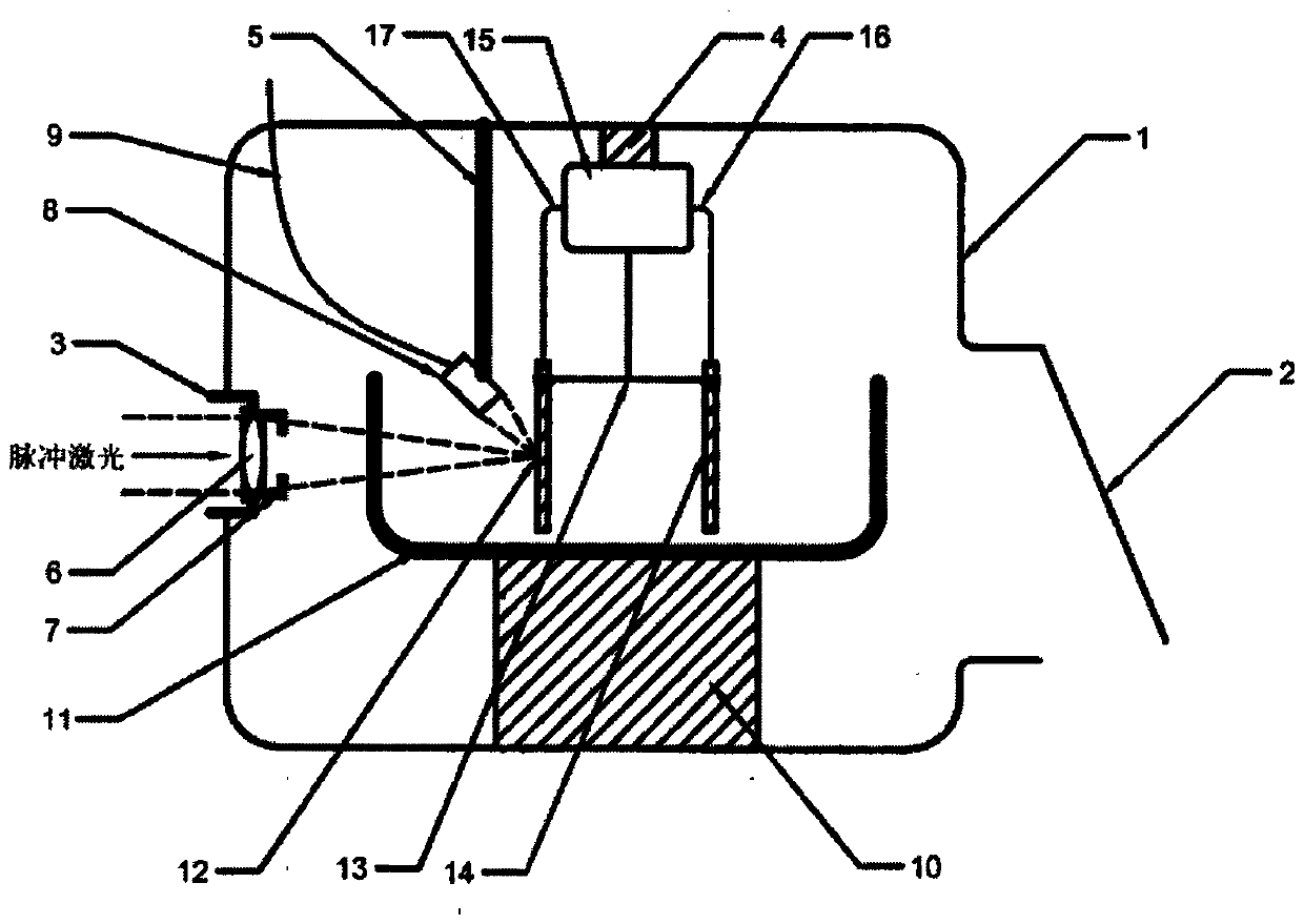 A device for measuring heavy metal ions in water