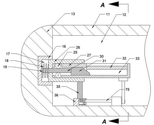 Transport container for transporting large gears