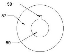 Transport container for transporting large gears