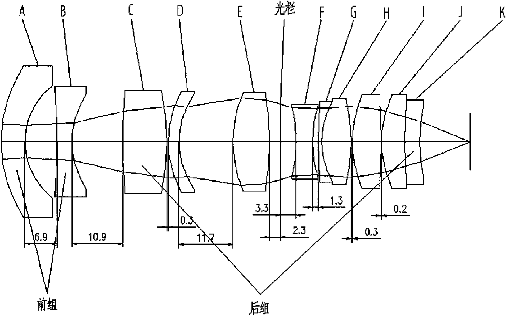 Wide-angle low-light high-resolution lens