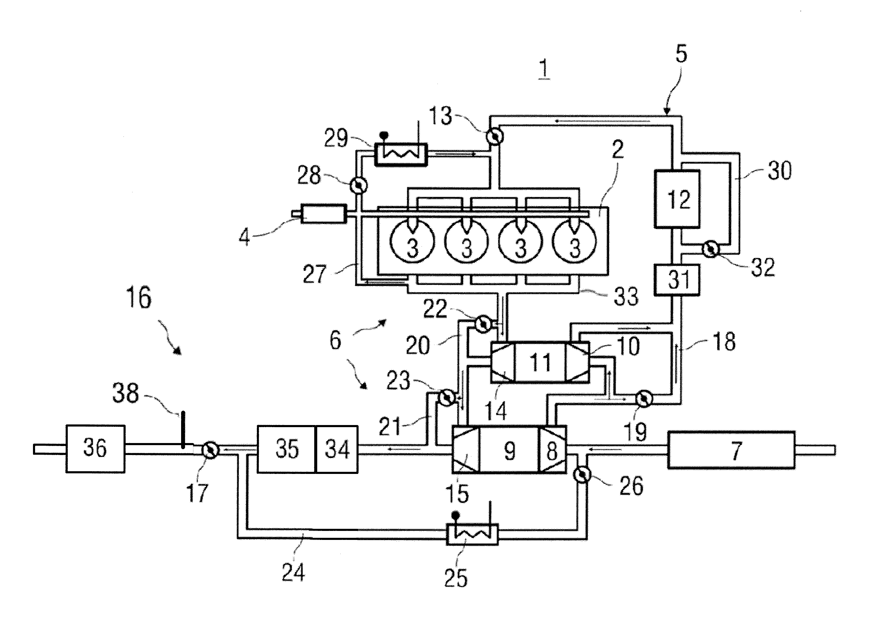Operating Method for a Motor Vehicle Diesel Engine Having an Exhaust Emission Control System