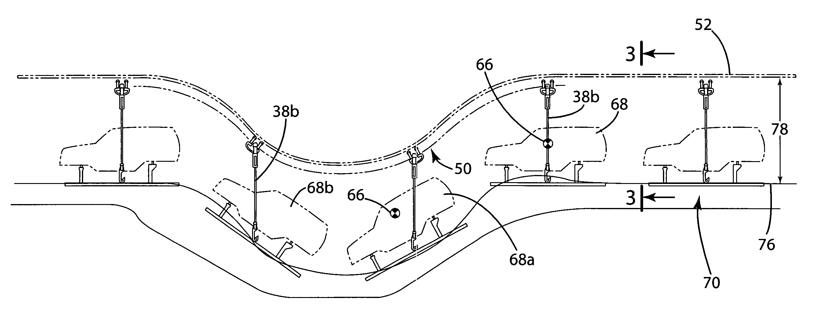 Conveyor system for article treatment