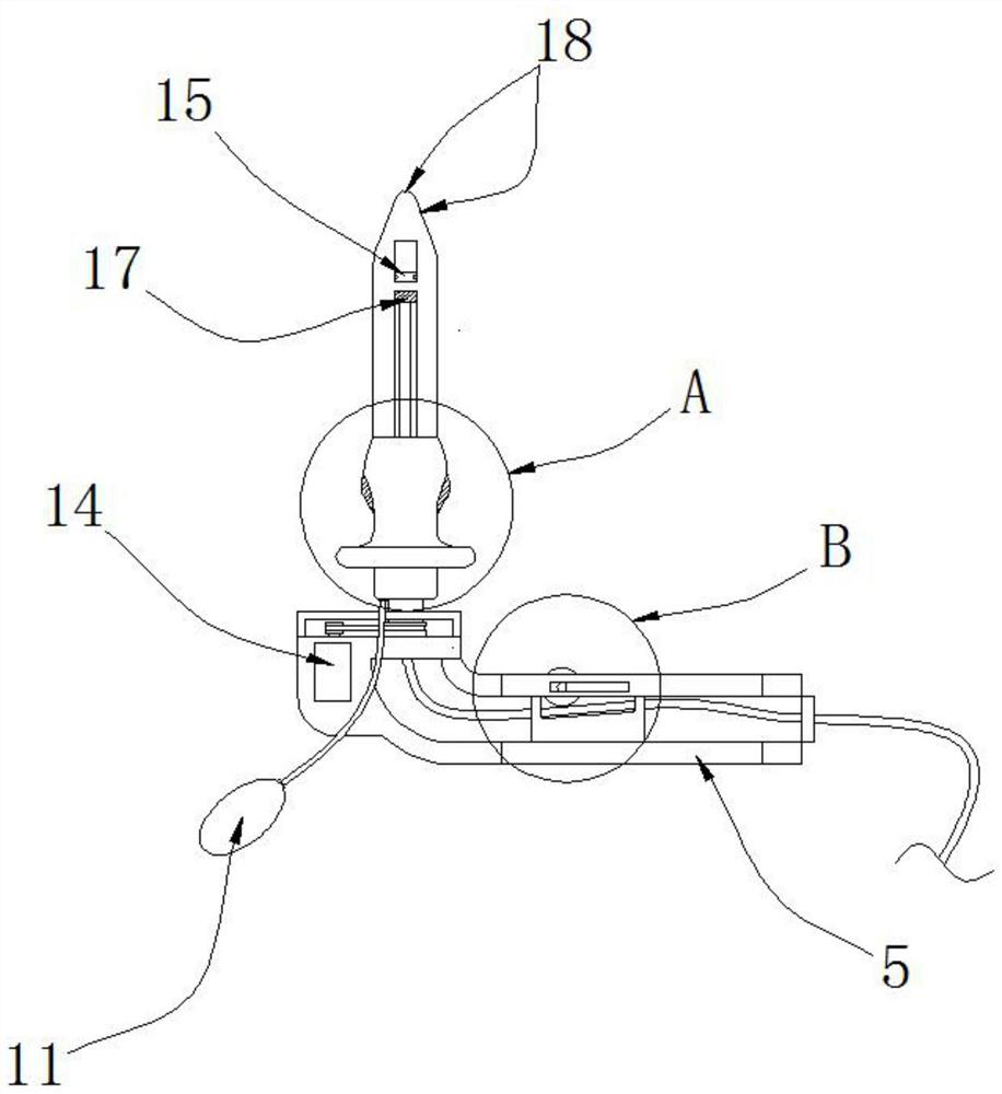 Intestinal tract cleaning device and method