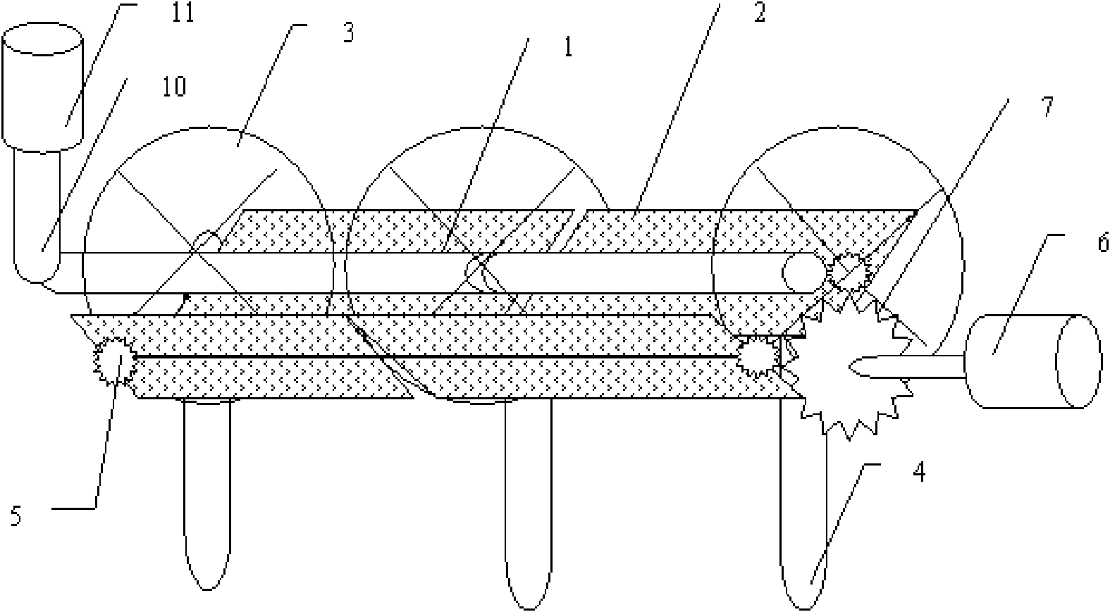 Solar linear zooming and unidirectional tracking heat pipe utilization system