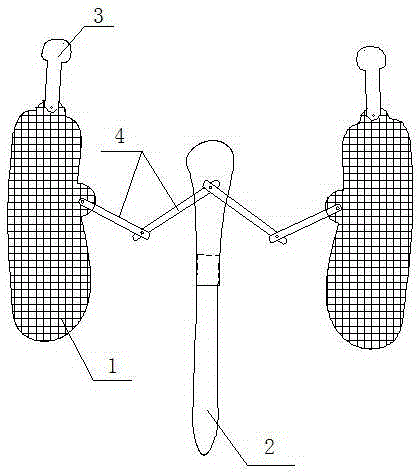 A device for measuring spee curve depth