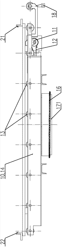 Multilayer-roller-bed steering machine and tree type roller bed conveying system of dismantling industry thereof