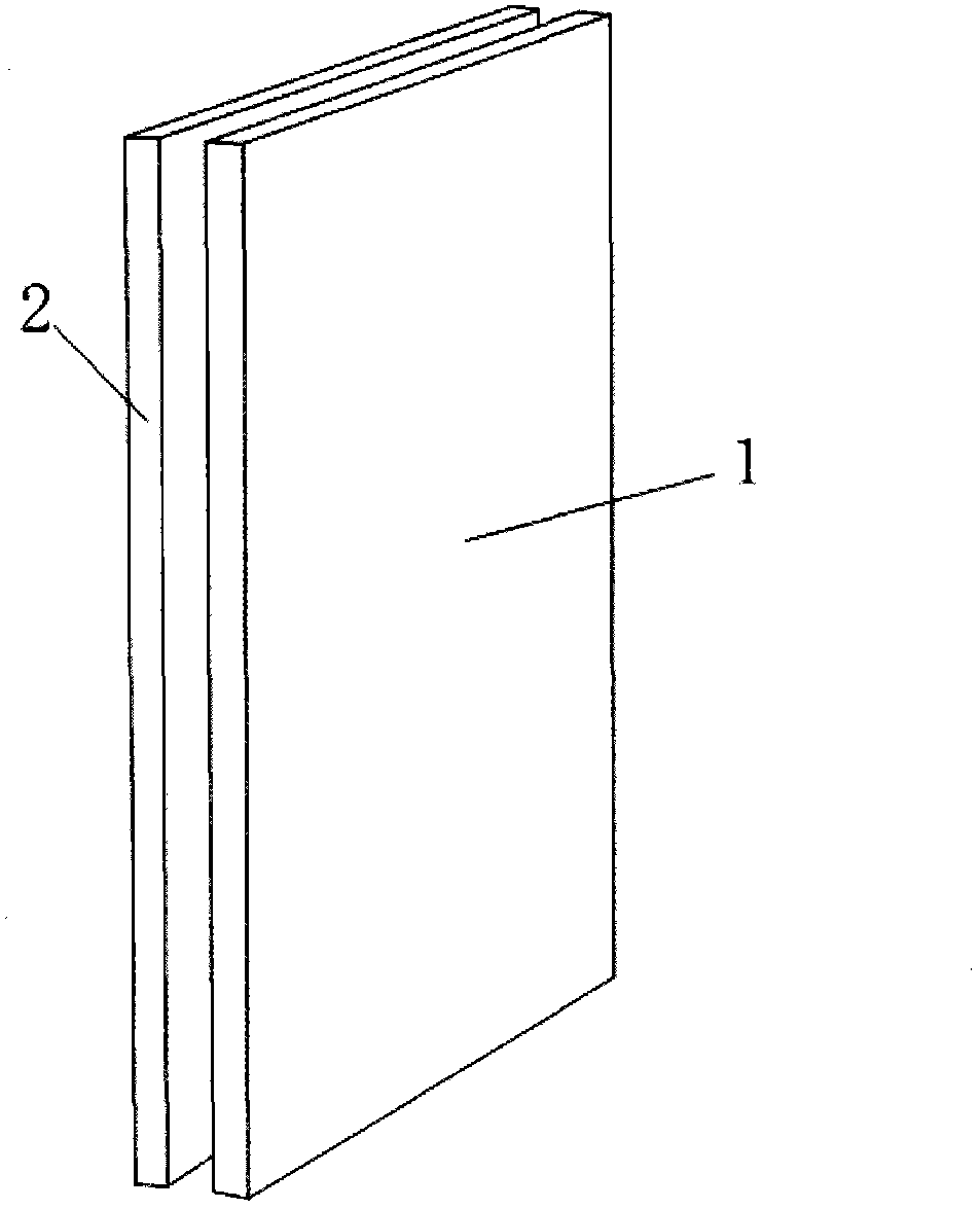 Hollow heat insulation wall and manufacturing method thereof