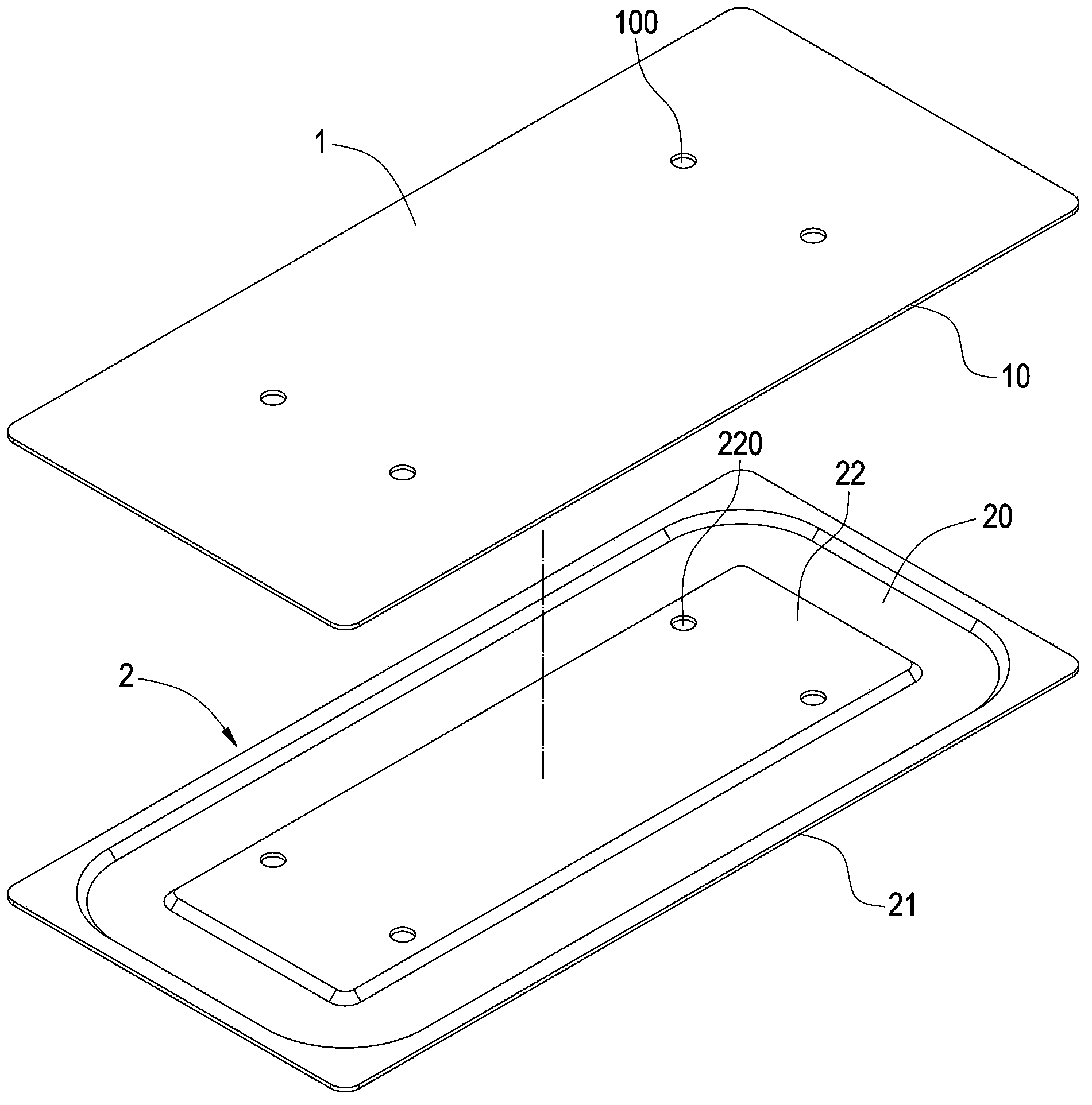 Annular uniform temperature plate structure and manufacturing method thereof