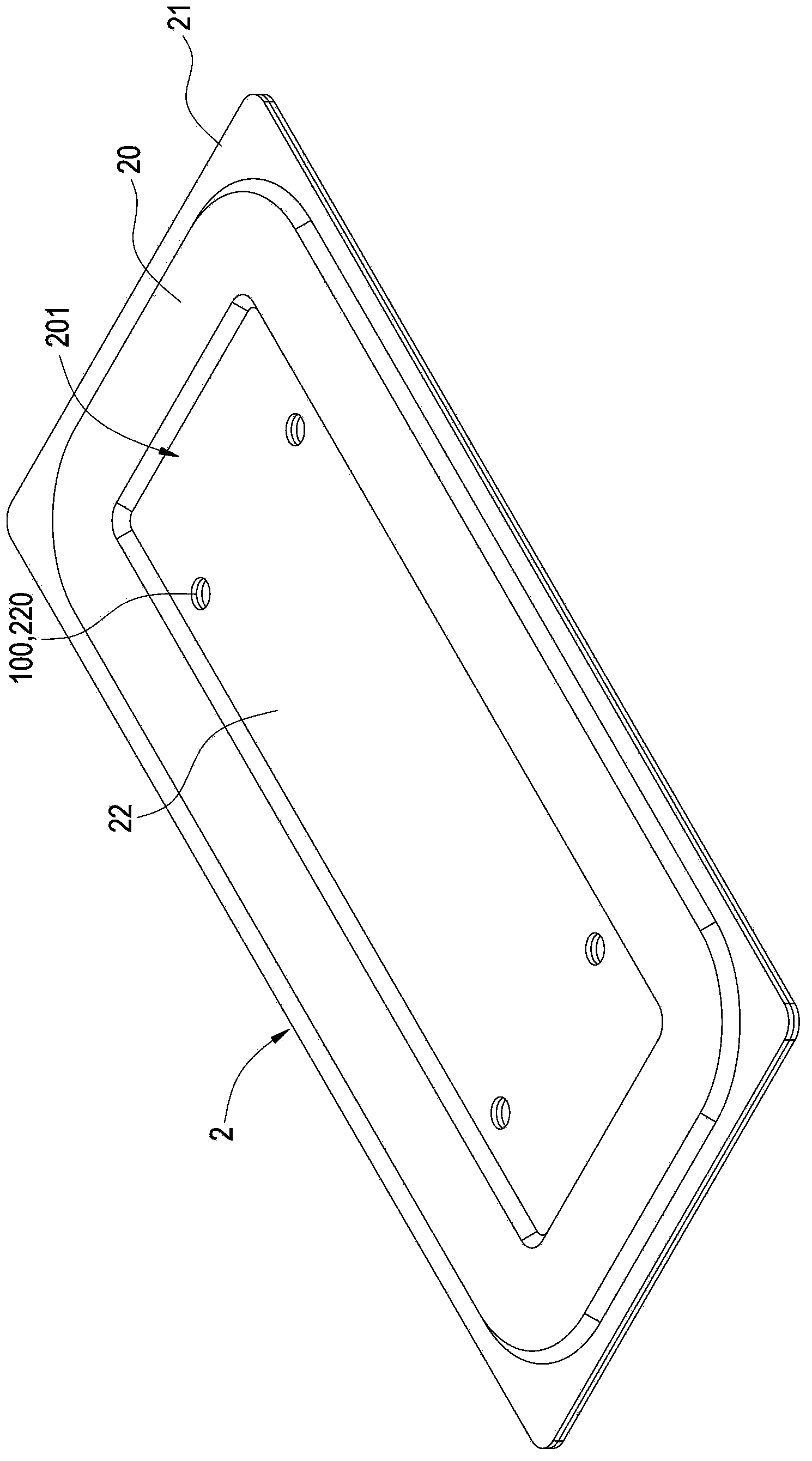 Annular uniform temperature plate structure and manufacturing method thereof