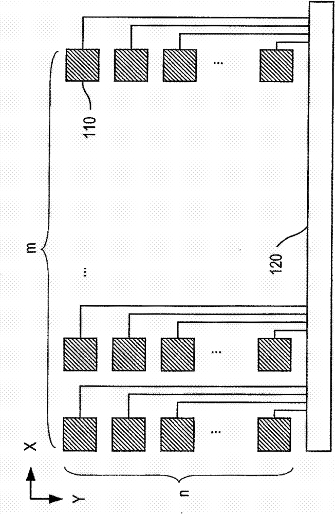 Touch panel device with reconfigurable sensing points and its sensing method