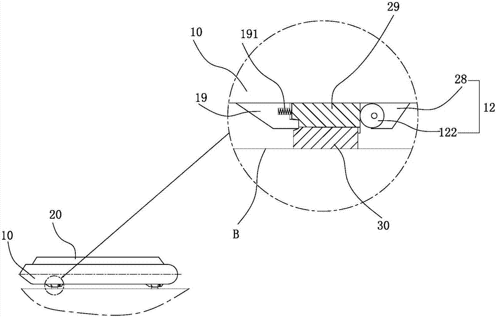 Multifunctional roof luggage compartment and escape method