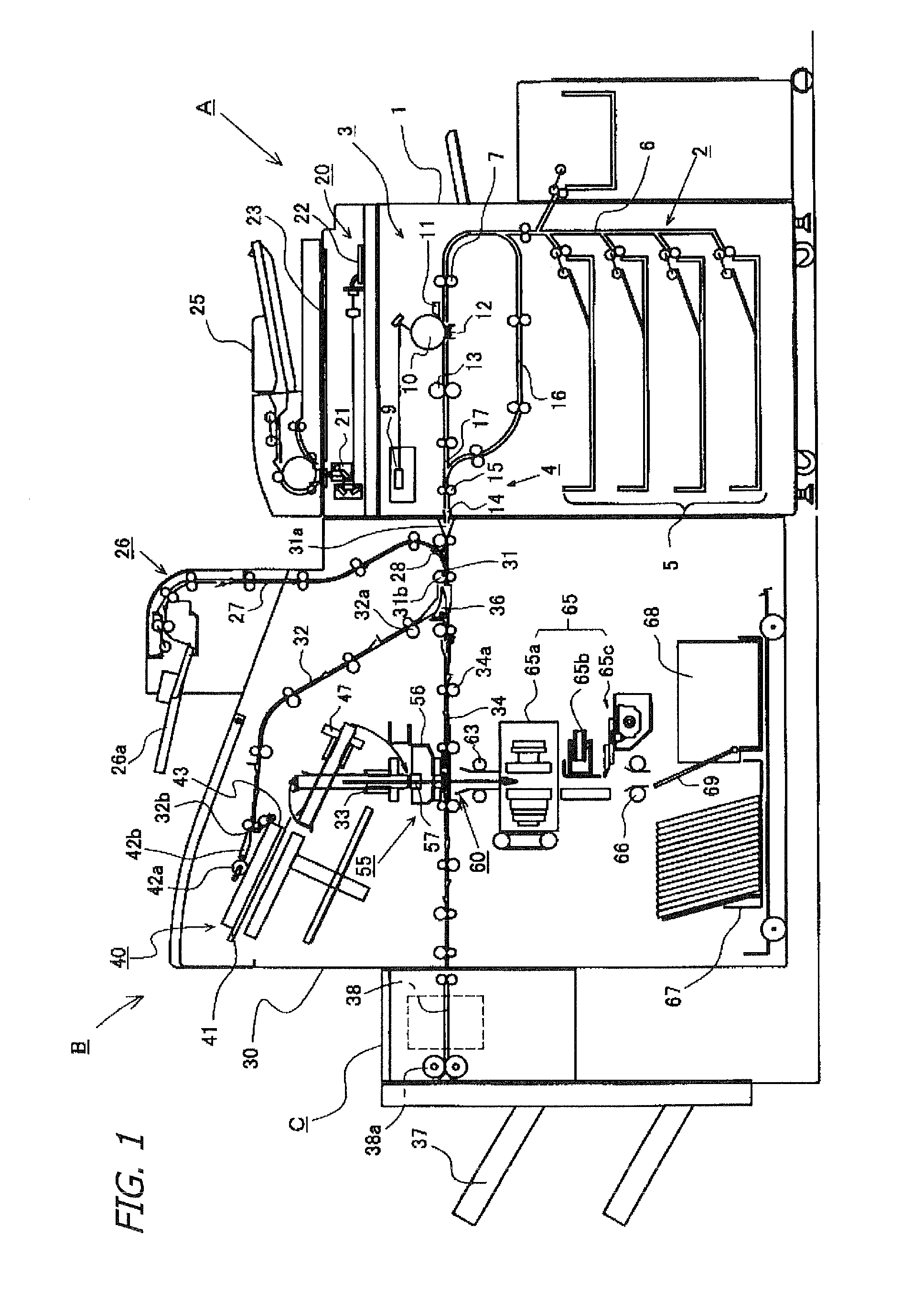 Adhesive Applicator, and Bookbinding Apparatus and Image-Forming System Equipped with the Applicator