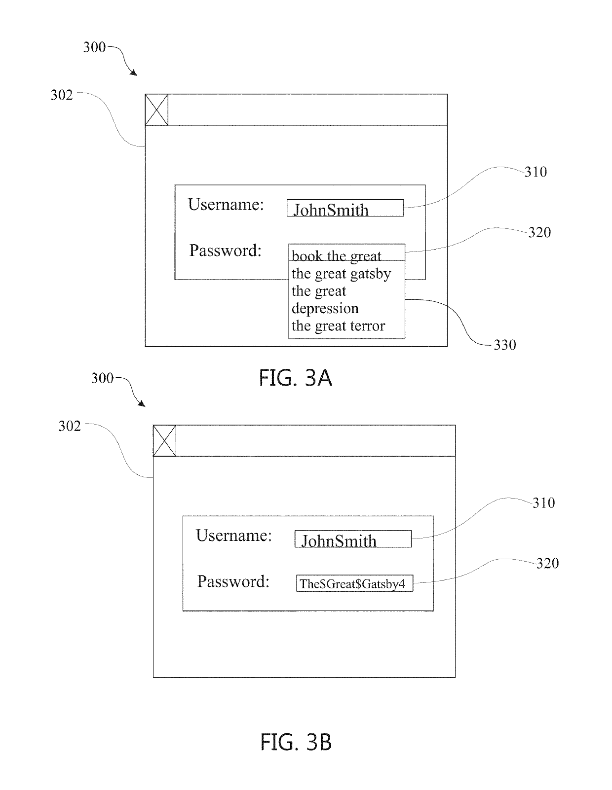 Dynamic password generator with fuzzy matching