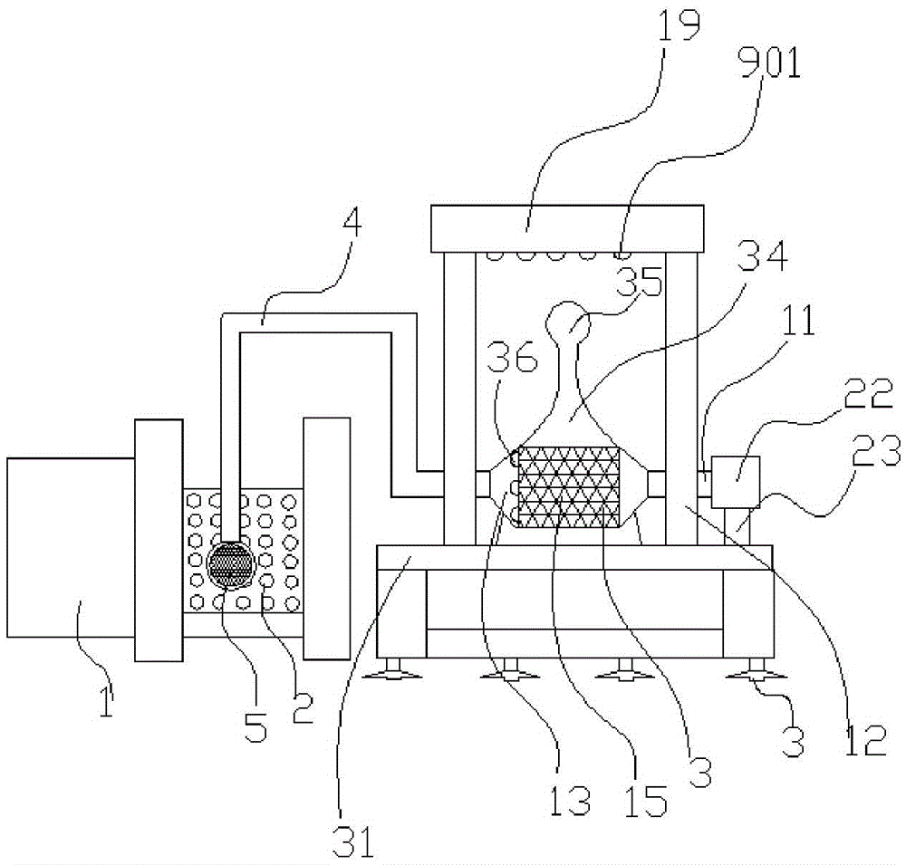 Circular screen printer with humidification device