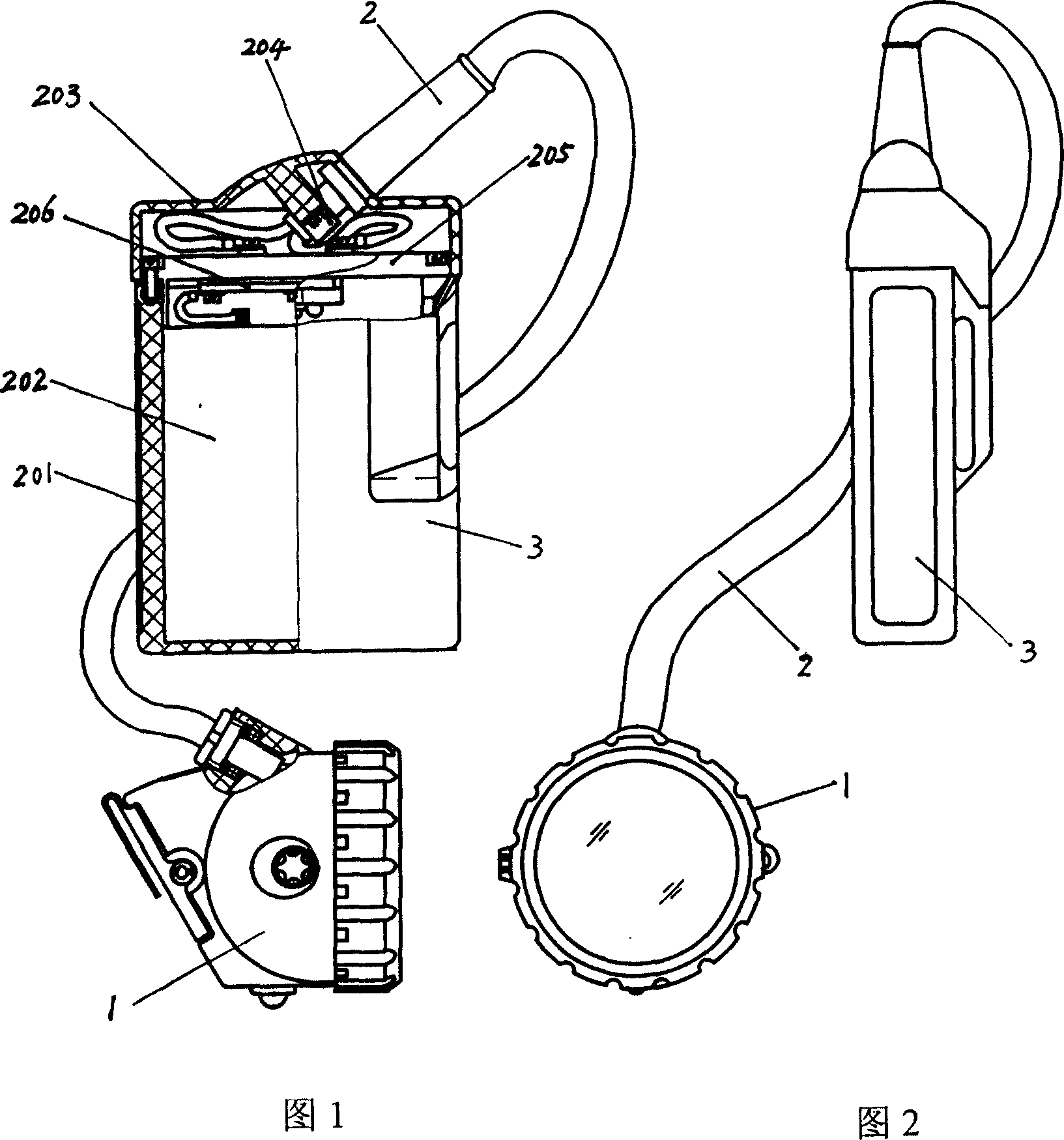Semiconductor mining cap lamp having a charging-discharging control and protection system
