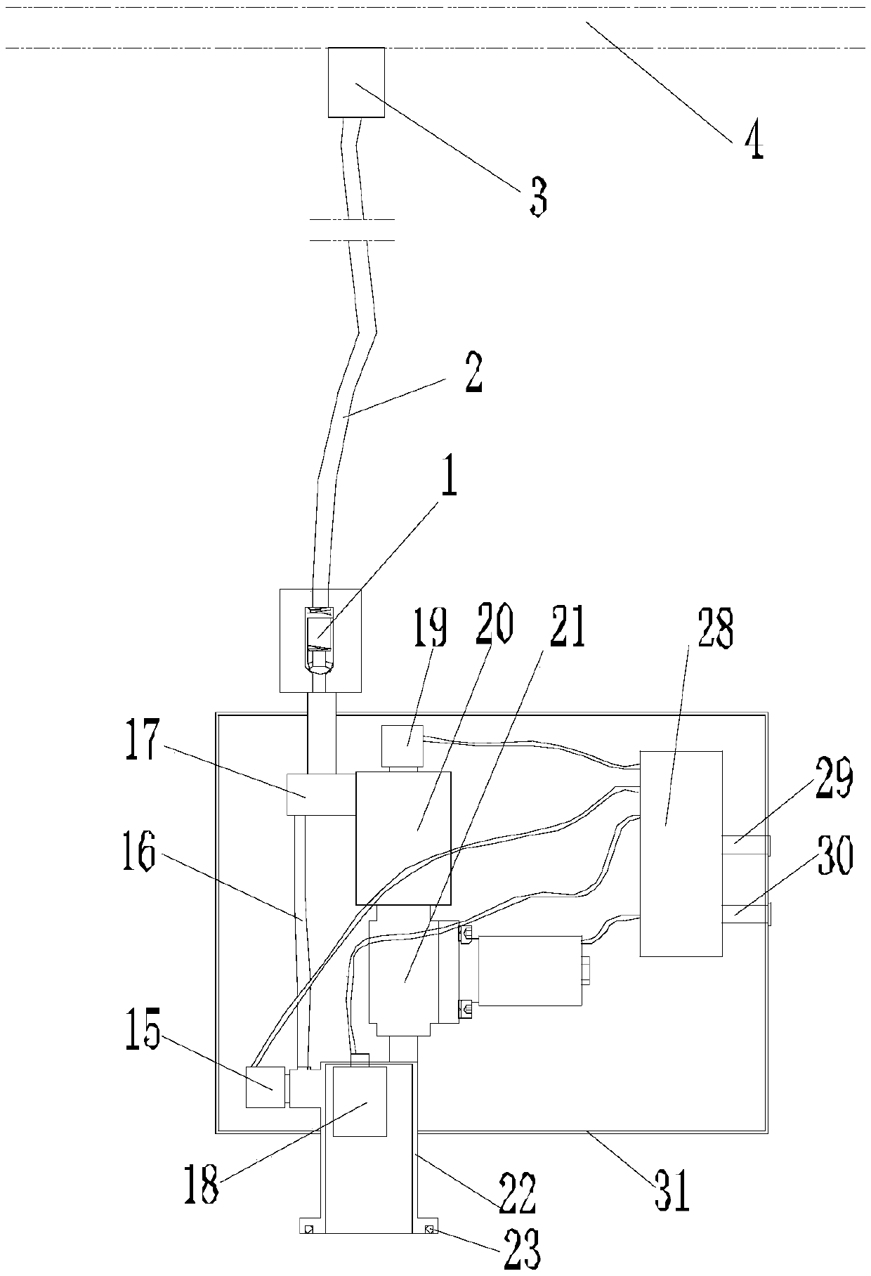 device-and-method-for-automatically-monitoring-wellbore-fluid-level-of