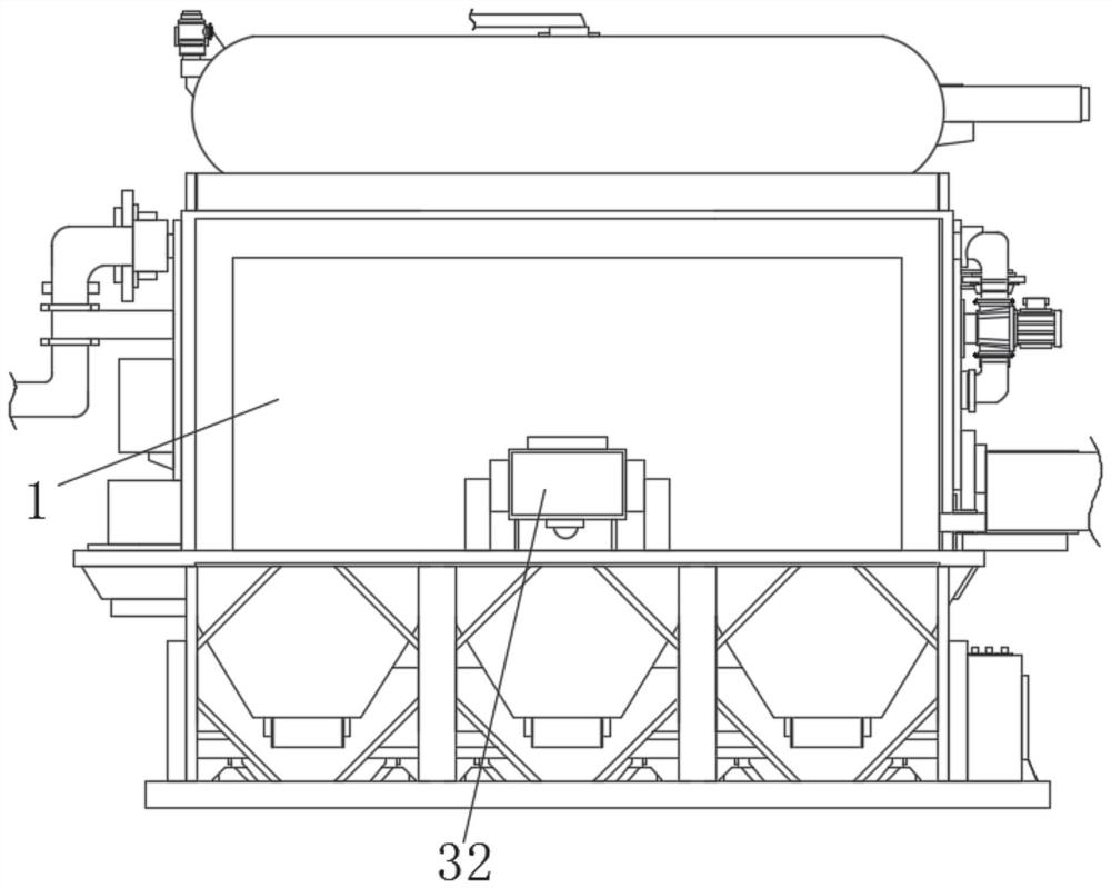 Zinc volatilization kiln flue gas high-temperature dust collection and waste heat utilization device