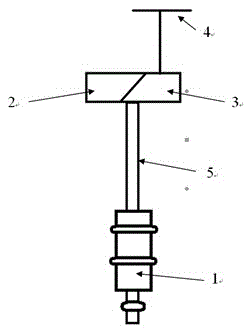 Oil well liquid level measuring method and device