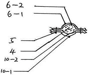 Portable sleeping mat and production method thereof